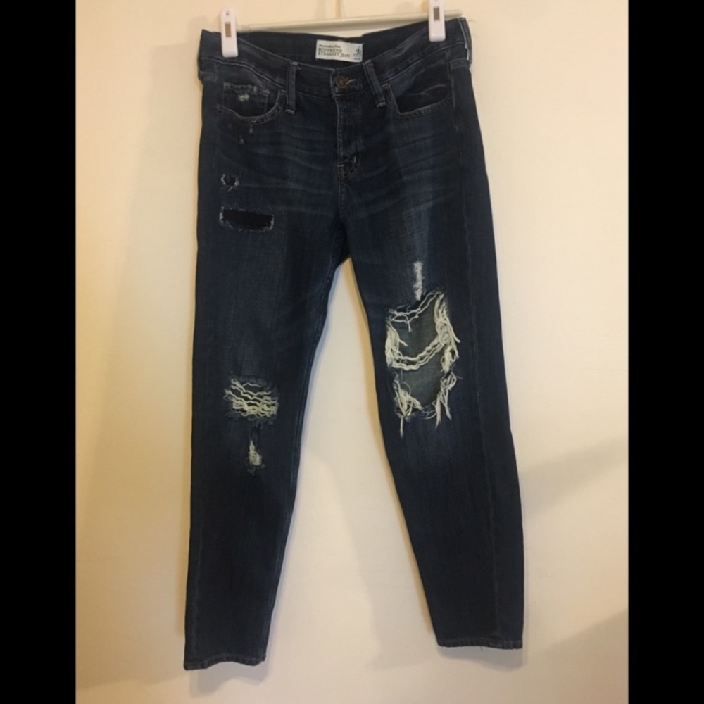 Abercrombie & Fitch Boyfriend Jeans - Picture 2 of 4